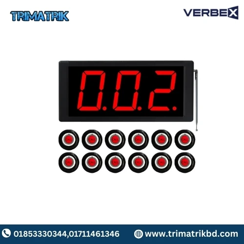 Verbex VT-JT-203 3 Digits Restaurant Service Calling System
