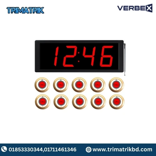 Verbex VT-JT-352 Restaurant Wireless Service Calling System