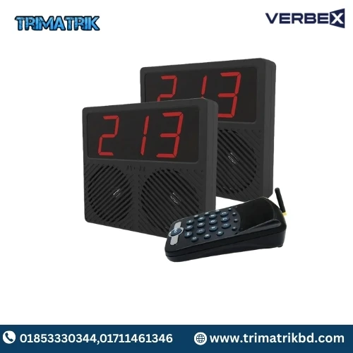 Verbex VT-JT-213Q Wireless Queue Calling System