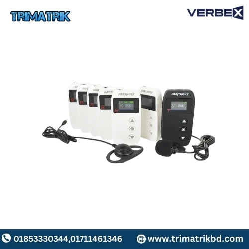 Verbex VT-JT-302 Wireless Tour Guide Whisper System