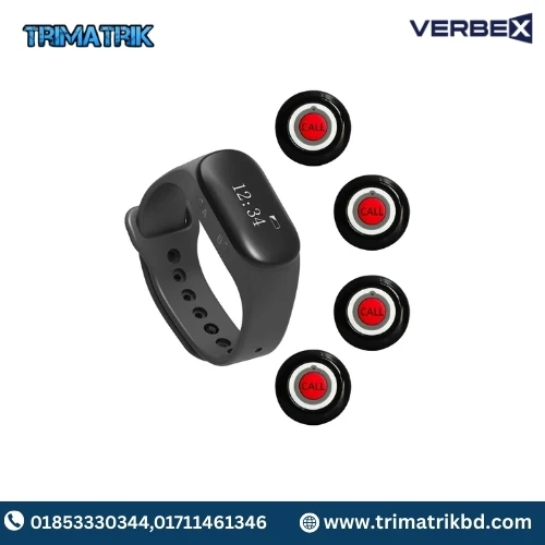 Verbex VT-JT-860 Restaurant Wireless Service Calling System Watch