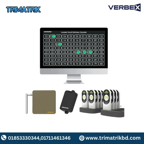 Verbex VT-K-132 K-CALL-RR-H K-100 Wireless Clinic Call System
