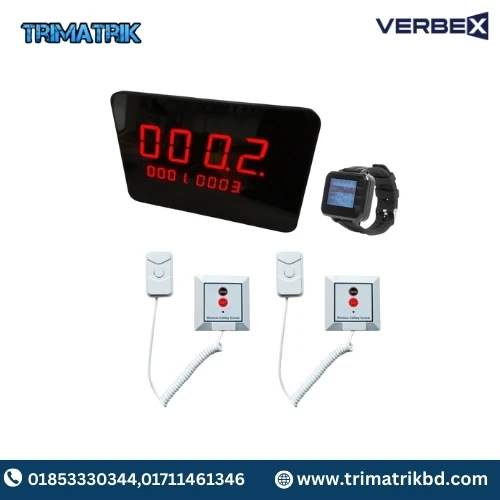 Verbex VT-K-2000C PLUS K-W2-H K-300 Nurse Calling Bell System