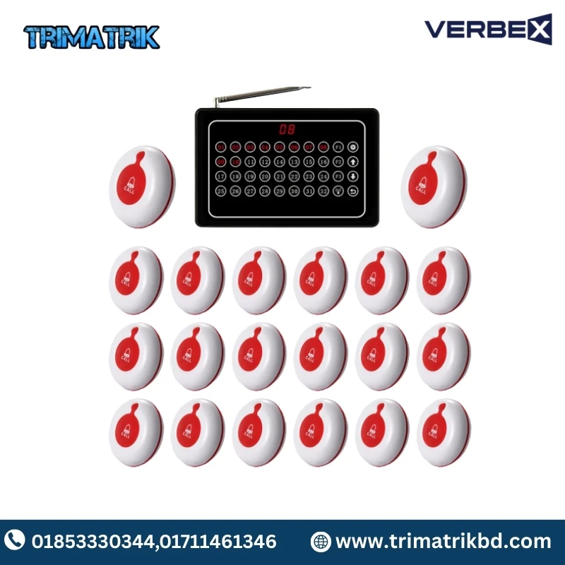Verbex VT-K-32A K-O1 The Professional Nurse Call System 1+20