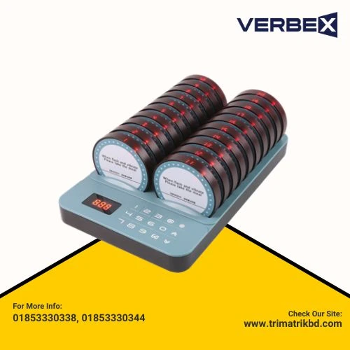 Verbex  VT-9320 Touch Keypad Call Button System for Café & Bistro
