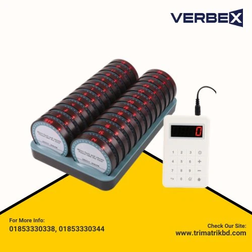 Verbex VT-9326 Touch Keypad Calling System with Buzzer Alert