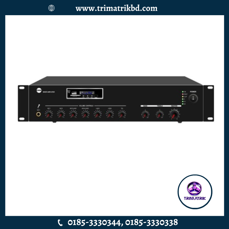 CMX EA-240A 240W PA Amplifier with USB/SD & FM & Bluetooth