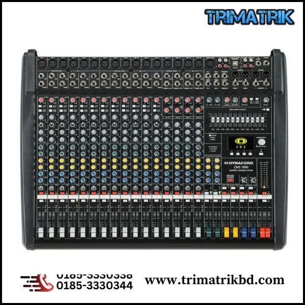 Dynacord CMS 1600-3 Compact 16-Channel Mixer