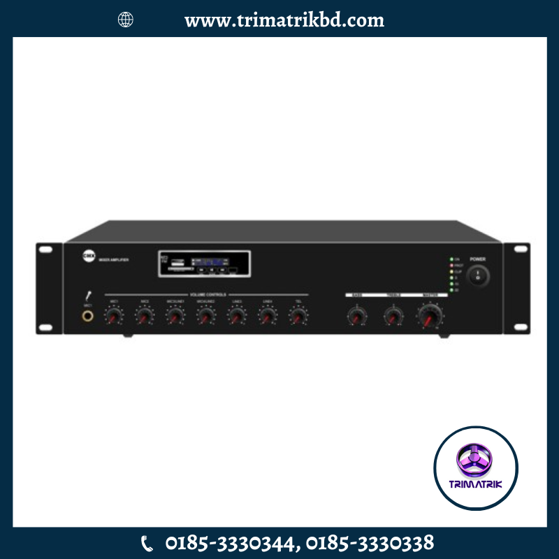 CMX EA-350A 350W PA Amplifier with USB/SD & FM & Bluetooth
