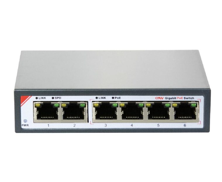 4 Port POE Switch ONV-POE 33064P