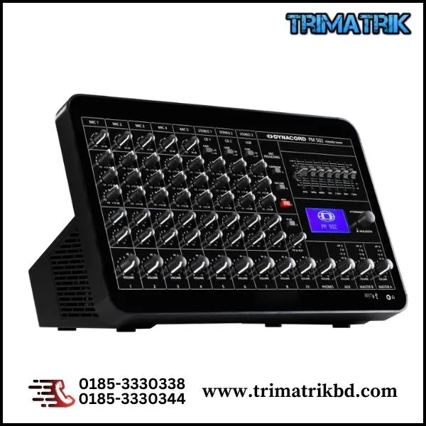 Dynacord PM 502 8‑ch compact powered mixer