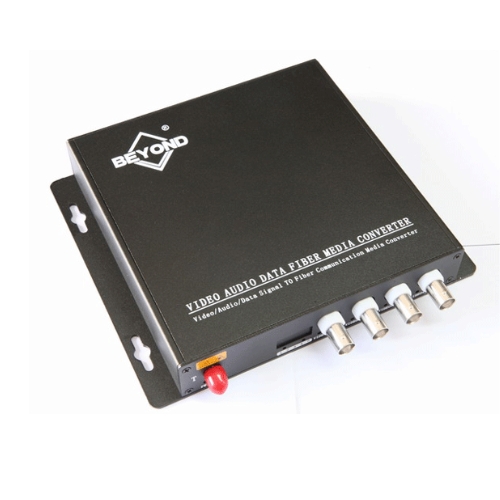 4CH VIDEO FIBER OPTIC TRANSCEIVER (ANALOG)