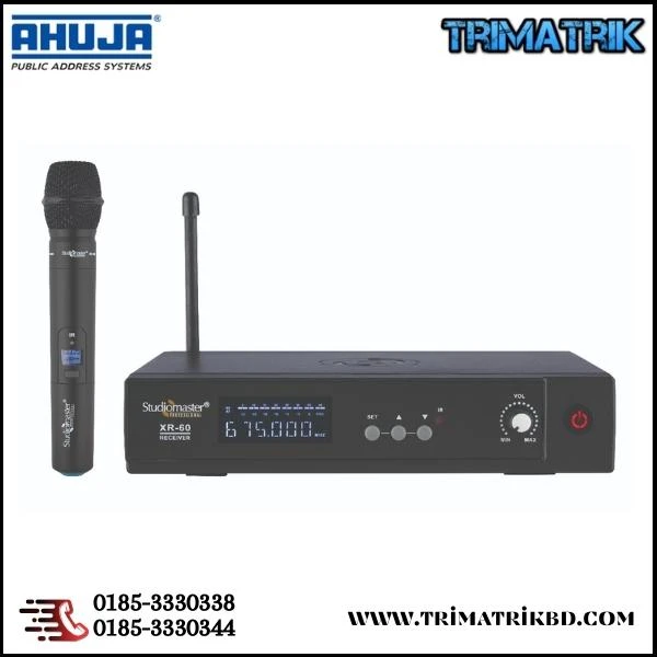 Studiomaster XR-60H 200CH UHF Studio master Wireless microphone