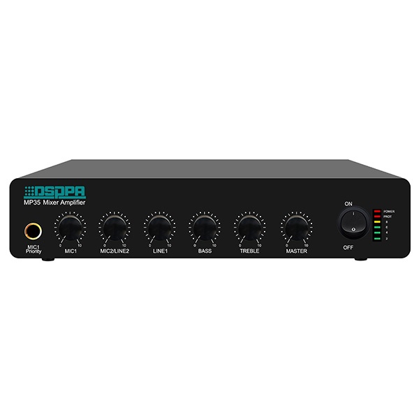 DSPPA MP35 Ultrathin Digital Mixer Amplifier