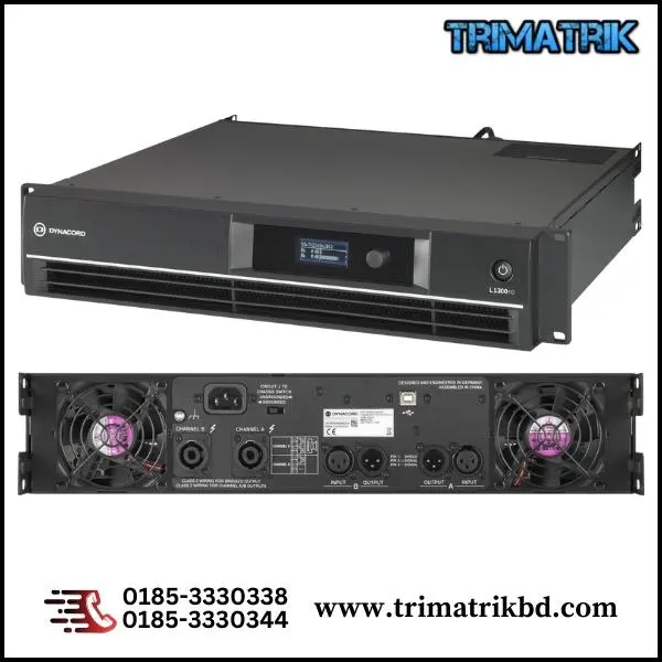 Dynacord L1300FD L-Series FIR-Drive Power Amplifier 1300W