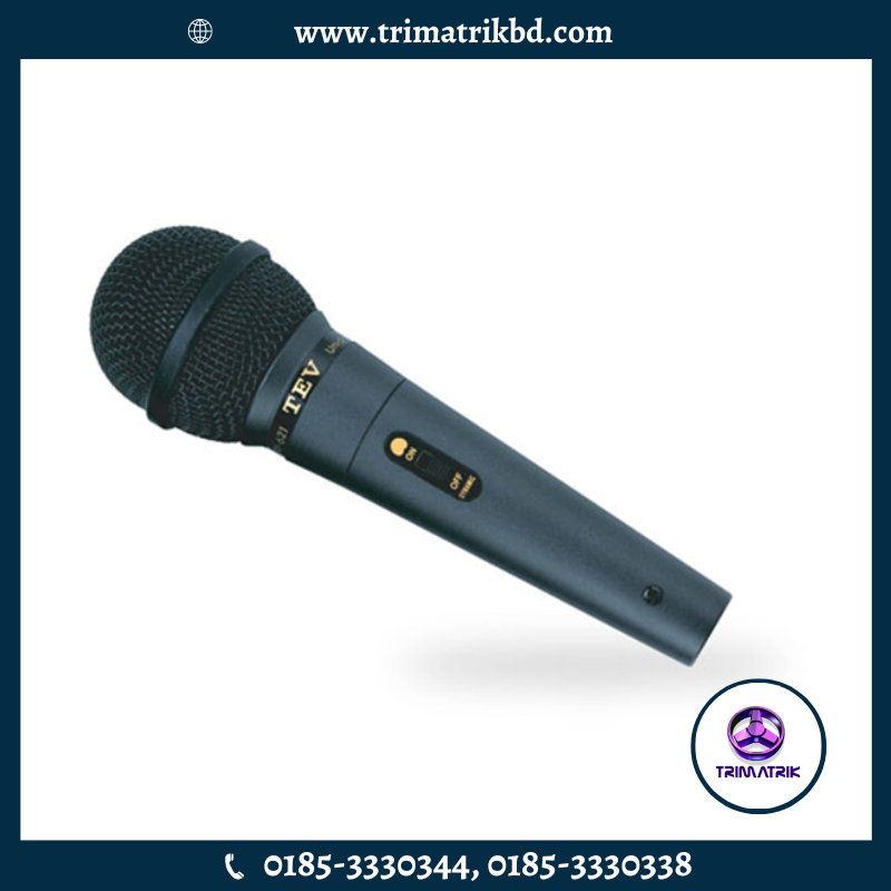 TEV TM-621 HANDHELD WIRED MICROPHONE