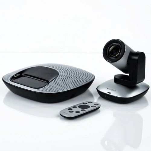 Logitech ConferenceCam CC3000e All-in-One HD Video and Audio Conferencing System, 1080p Camera and Speakerphone