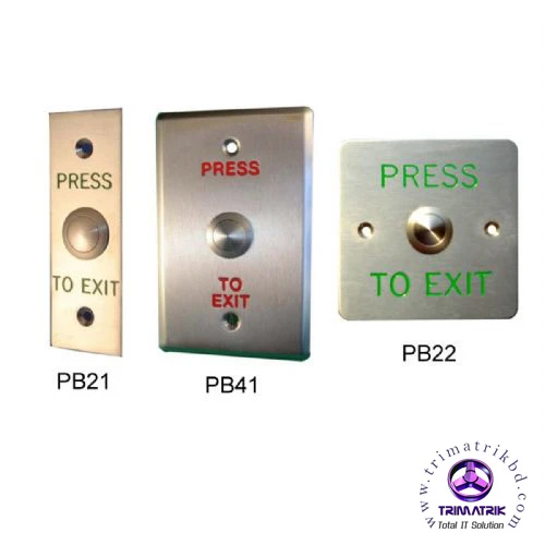 Stainless Steel LED Exit Button