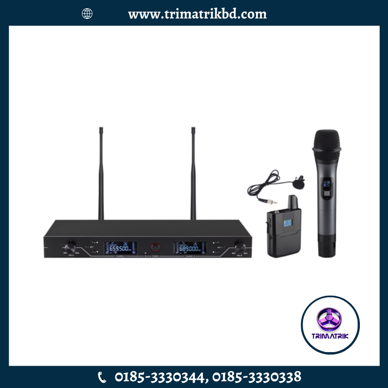 CMX WM-U200C UHF Wireless Microphone System