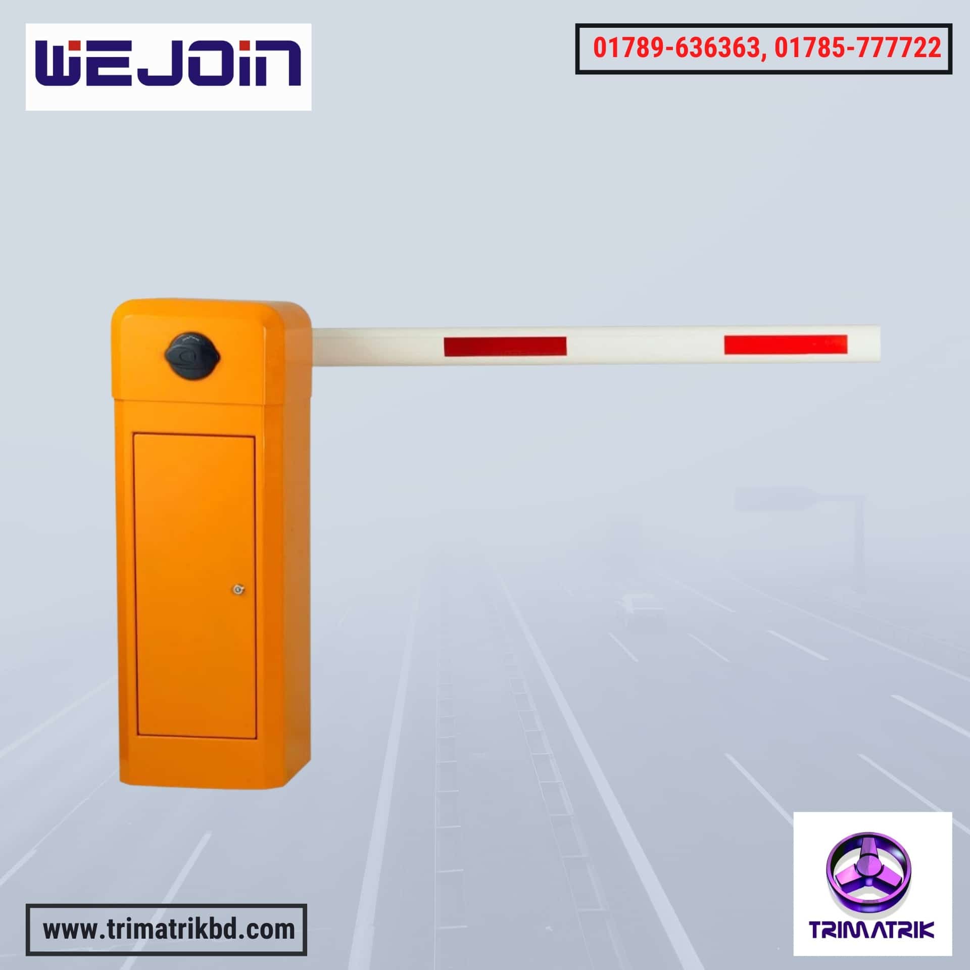 Wejoin WJDZ102-13/16 Barrier Gate/Automatic Barrier/Car Parking Barrier
