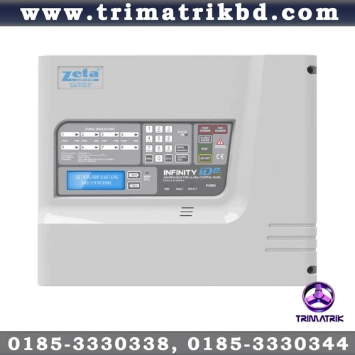 Zeta Infinity 8-IN2 | 2 Zone Conventional Fire Alarm Panel