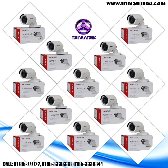 Hikvision 12 CCTV Camera Economy Package