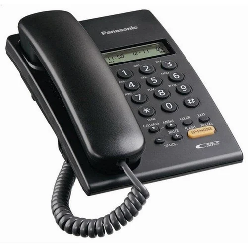 Panasonic KX-TSC62SX Corded Black Phone Set