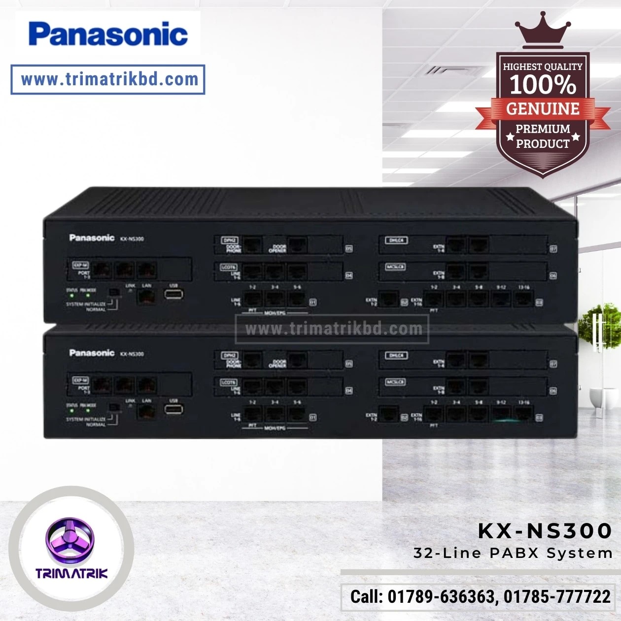 Panasonic 32 Line PABX System