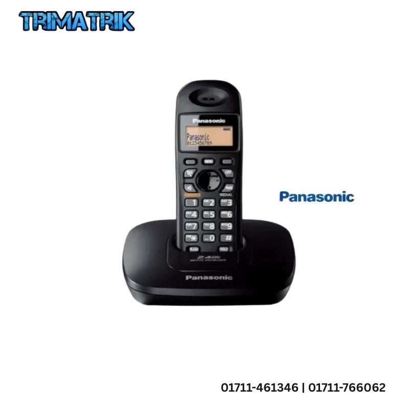 Panasonic KX-TG3611SX Single Line 2.4GHz Digital Cordless Original Phone Set Price