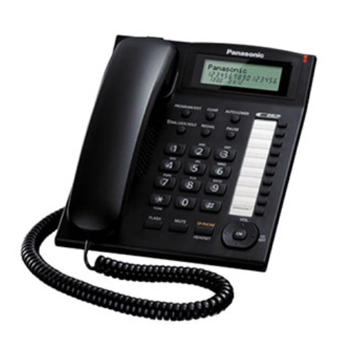 Panasonic KX-TS880MXB Corded Black Phone Set