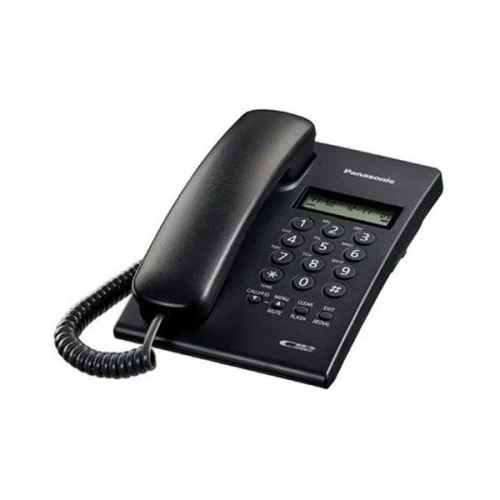Panasonic KX-TSC60SX Corded Phone with Caller ID Black/White