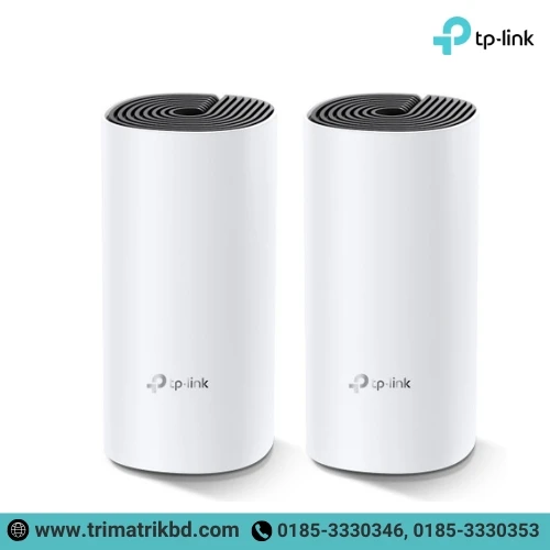 TP-Link Deco E4 (2 Pack) AC1200 Dual-band Mesh Router connect up to 100 devices