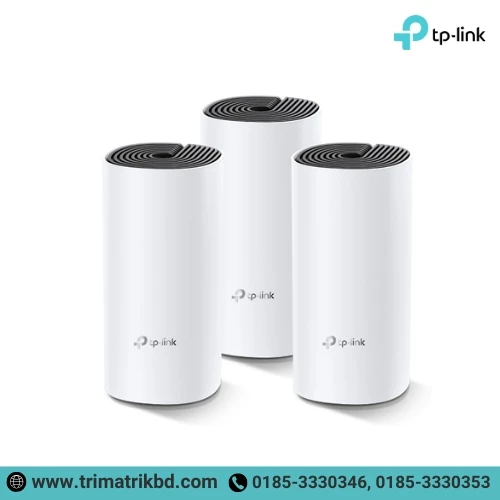 TP-Link Deco M4 AC1200 up to 4,000 square feet Dual-Band Mesh Router (3 Pack) Price in BD