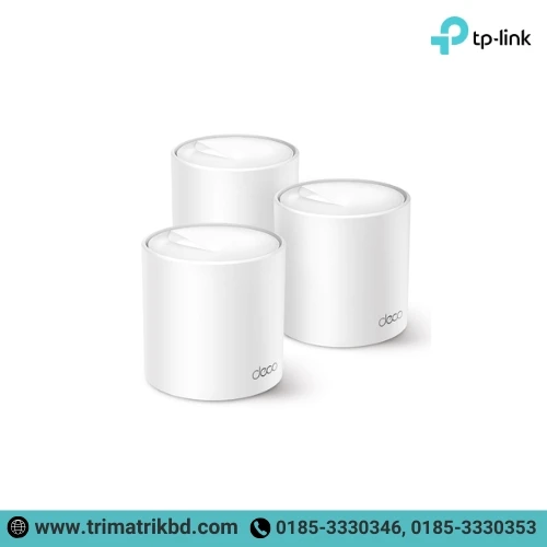 TP-Link Deco X50 AX3000 Dual Band Mesh Router (3-Pack)