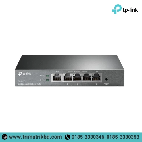 TP-Link TL-R470T+  5-Port Multi Wan Load Balance Broadband Router