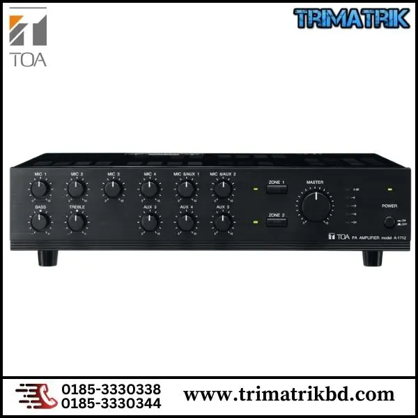 Toa A-1712 Mixer Power Amplifier