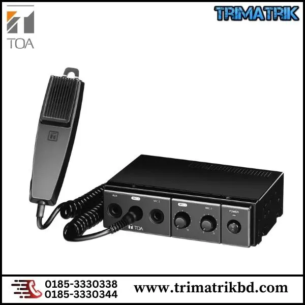 Toa CA-130 (60W Max.) Car Amplifier