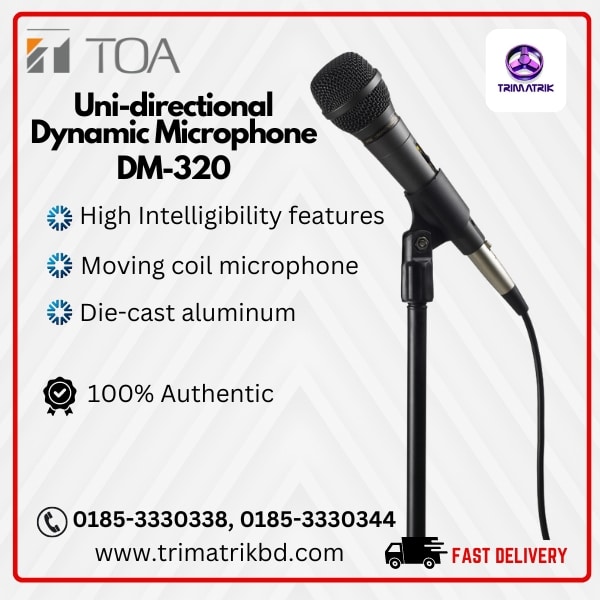 TOA DM-320 Dynamic Microphone