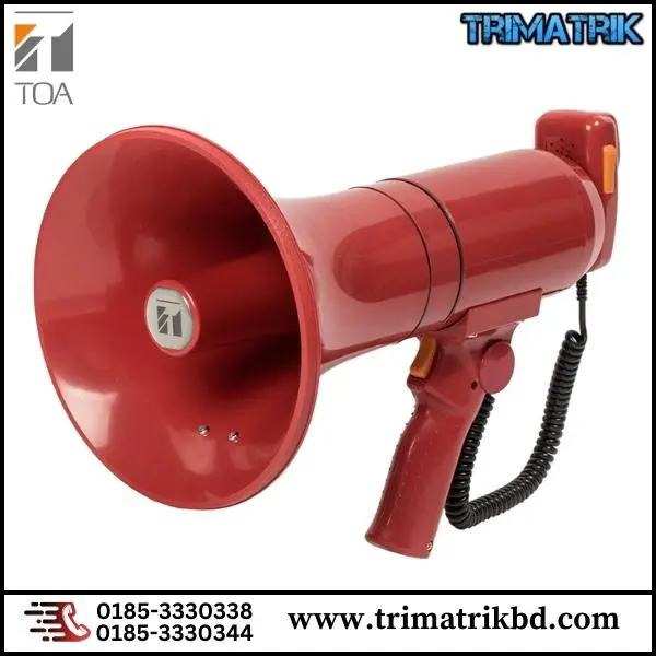 TOA ER-3215S Hand Grip Type Megaphone with Siren Signal (23W max.)