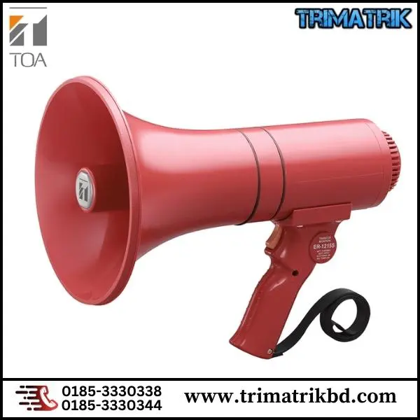 TOA ER-1215S Hand Grip Type Megaphone (23W max.)