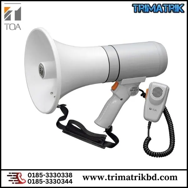 TOA ER-3215 Hand Grip Type Megaphone (23W max.)