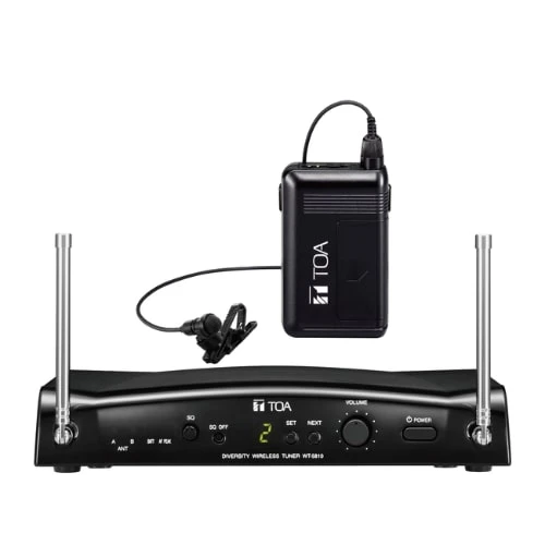 Toa WS-5325M UHF Wireless Omnidirectional Lavalier Microphone Set