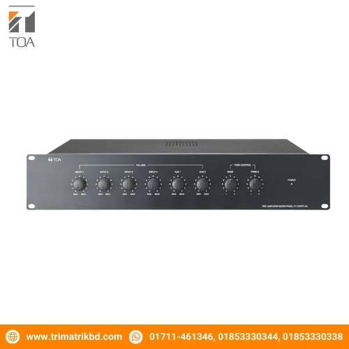 Toa FV-200PP Pre-Amplifier Mixer Panel