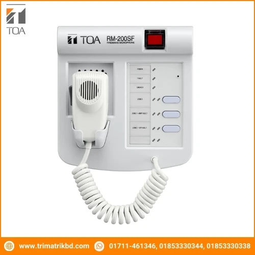 Toa RM-200SF Fireman's Microphone