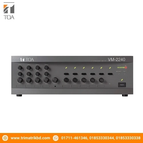 Toa VM-2240 System Management Amplifier (ER Version)
