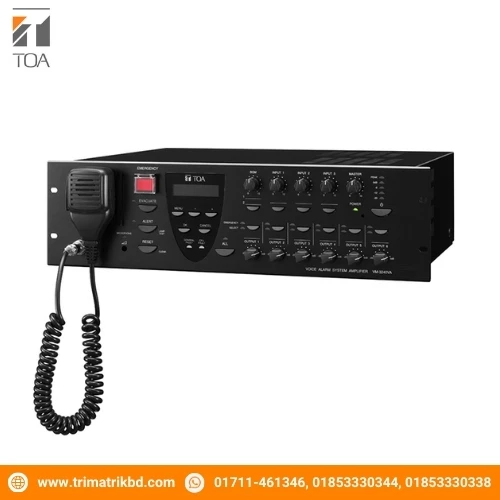 Toa VM-3360VA Voice Alarm System Amplifier 360W