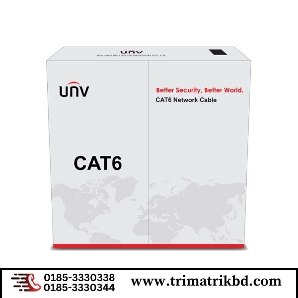 UNIVIEW CAB-LC3100A-E-IN ORANGE VERSION CAT6 NETWORK CABLE