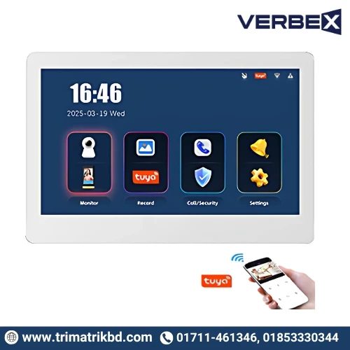 Verbex VT-366SMT2 Multi-door Video Intercom System Indoor Monitor
