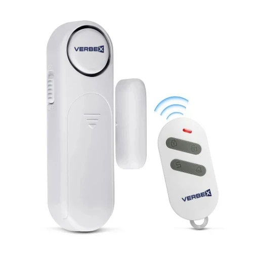 Verbex VT-DC403 Wireless Door Alarm with Remote, Windows Open Alarms,Home Security Sensor, Pool Alarm for Kids Safety, Prevent Robbery (2 Pack)