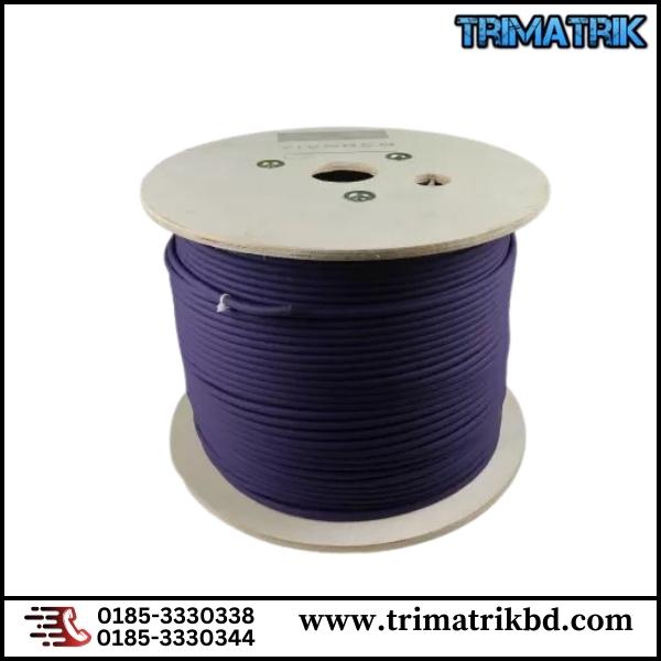 Vivanco VCCAUU64LSP3 CAT-6 U/UTP Cable (Unshielded LSZH Purple)